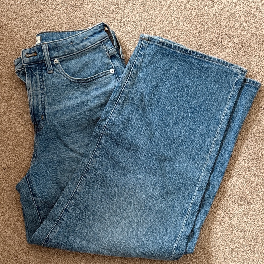 Madewell Classic Light Blue Straight-Leg Jeans